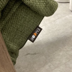 KK-7【新入荷　リサイクル品】エムール　立ち上がりを考えた　リクライニング座椅子　グリーンの画像