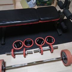 ダンベルベンチセット。値下げしました。の画像