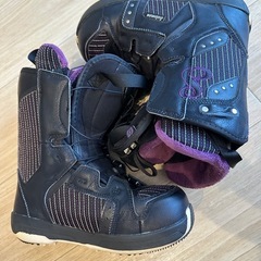 サロモン スノーボードブーツ サイズ23cm 中古の画像