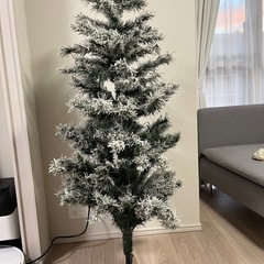 ニトリ　クリスマスツリー（ヌードツリースノー）　150㎝の画像