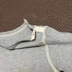 オーガニカリー☆パーカー＆長袖Tシャツセット男女兼用☆グレーの画像