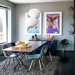 イームズシェルチェアデザインチェアの画像