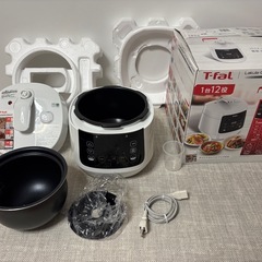 【未使用】T-faLコンパクト電気圧力鍋 定価25,000の画像