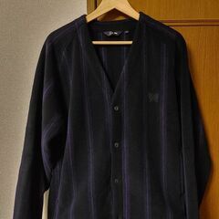 ユニクロ(ニードルズ) フリースオーバーサイズカーディガン【新品】Mの画像