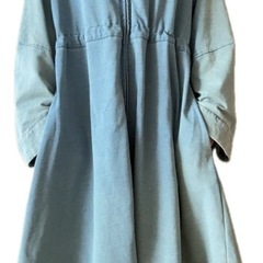 URBAN RESEARCH アーバンリサーチ　ロングパーカー　デニム風 の画像