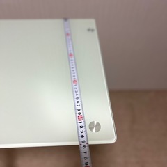 ガラス天板パソコンデスクの画像