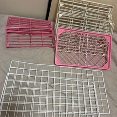 吊り下げワイヤーラックset
の画像