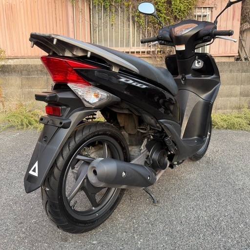 ホンダ　Dio 110 JF31 ブラック　実働　動画あり　大阪