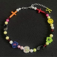 Kkkkkk×salute Smily Flower Necklaceの画像