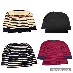 サイズ90 長袖4まい４枚の画像