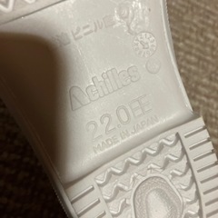 22cm アキレス　上履き　日本製　バレーシューズ　未使用品の画像