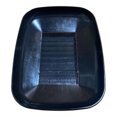 デオトイレ フード付き 本体セット ダークグレー ダークグレーの画像