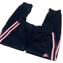 adidas アディダス ジャージ セットアップ 小学生 130cm 上下セットの画像