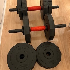 ダンベル 可変式 10kg 2 個セットの画像