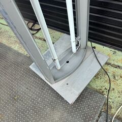 スケルトン看板 業務用 中古 電飾スタンド看板 引き取り限定の画像