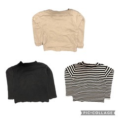 サイズ100長袖３枚の画像