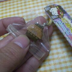 ご当地キティちゃん　鈴なし根付ストラップ　福島大内宿の画像