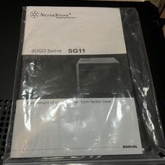SilverStone
 SG11 ブラック PCケース 中古の画像