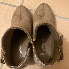 キッズショートブーツ　20cm sizeの画像