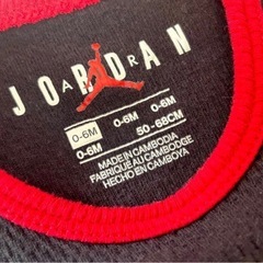 マイケルジョーダン　ロンパース　新生児〜6ヶ月の画像