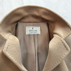 SHELVO　コート ジャケット　アンゴラ65%混　M~Lサイズの画像