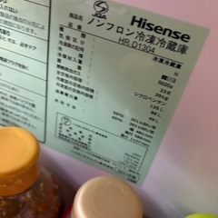 無料！至急！冷蔵庫135L
の画像