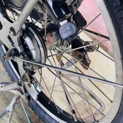 電動自転車ブリヂストン アンジェリーノ 子供乗せ 20インチの画像