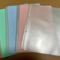 【無料】クリアファイル＆クリアポケット＆リフィ ルの画像