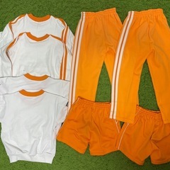 子供用体操服（長袖・ズボン120㎝、半袖・ズボン110㎝）の画像