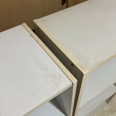 カラーボックス2個の画像