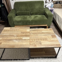 LOWYA ネストテーブル の画像