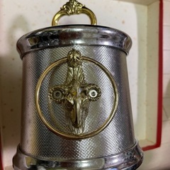 アイスペール トング付き シルバー ゴールド 2個セットの画像