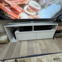 テレビ台 ホワイトの画像