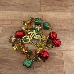 LED付きクリスマスツリー オーナメント付き にこあんニコアンドの画像