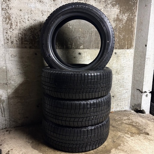 C-34 タイヤ 中古 DUNLOP STUDLESS WINTER MAXX03 225/50R18