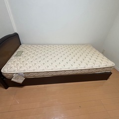 フランスベッド シングルベッド マットレス 収納付の画像