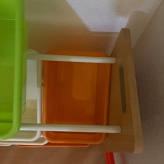 おもちゃ棚　収納の画像