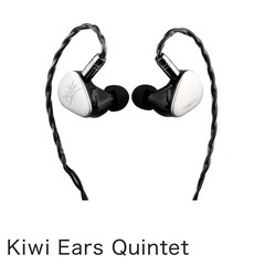 Kiwi Ears Quintetハイブリッド型 ハイエンドイヤホン マイク内蔵の画像