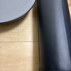 アダムスキー型バランスボードとストレッチポールの画像