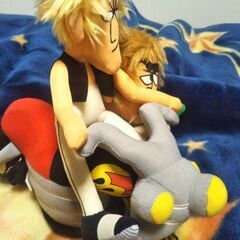 B'z のオブジェ全長25cm 高さ25cmの画像