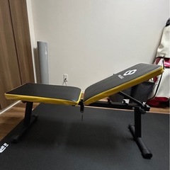 トレーニングベンチ ダンベルベンチ　折りたたみ式の画像
