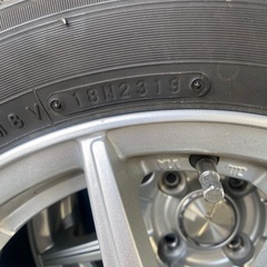 ホイール付スタッドレス4本セットTOYO GARIT  G5 155/65R14の画像