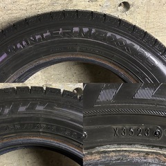 C-36 タイヤ 中古DUNLOP STUDLESS WINTER MAXX03 155/70R13 の画像