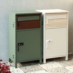 【新品未開封】処分価格 半額以下 宅配ボックス ポスト一体型 バルトロ エバーグリーンの画像