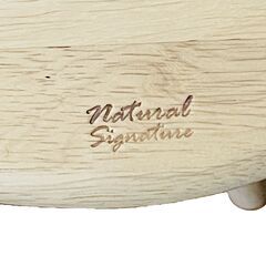 ★木製★ローテーブル　センターテーブル　足形　約935×520×330mmの画像