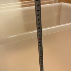 無印良品　蓋付きポリプロピレン収納ボックス　二個の画像
