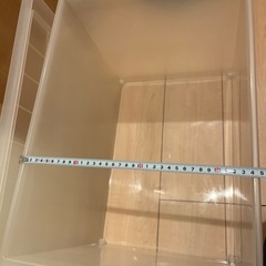 無印良品　蓋付きポリプロピレン収納ボックス　二個の画像