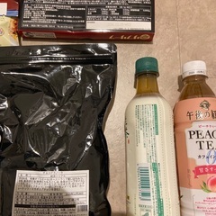 食品　スポドリの粉　ハヤシルー　ビーフン　プロテオグリカン　お菓子　生茶　午後の紅茶の画像