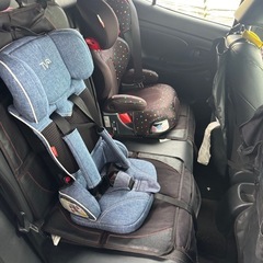 日本育児 チャイルドシート トラベルベスト ECプラス デニム 9kg~18kg対象の画像