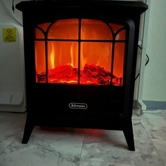 暖炉型ファンヒーターDimplex 電気ストーブ 暖炉 Dinky StoveブラックDNk12Jの画像